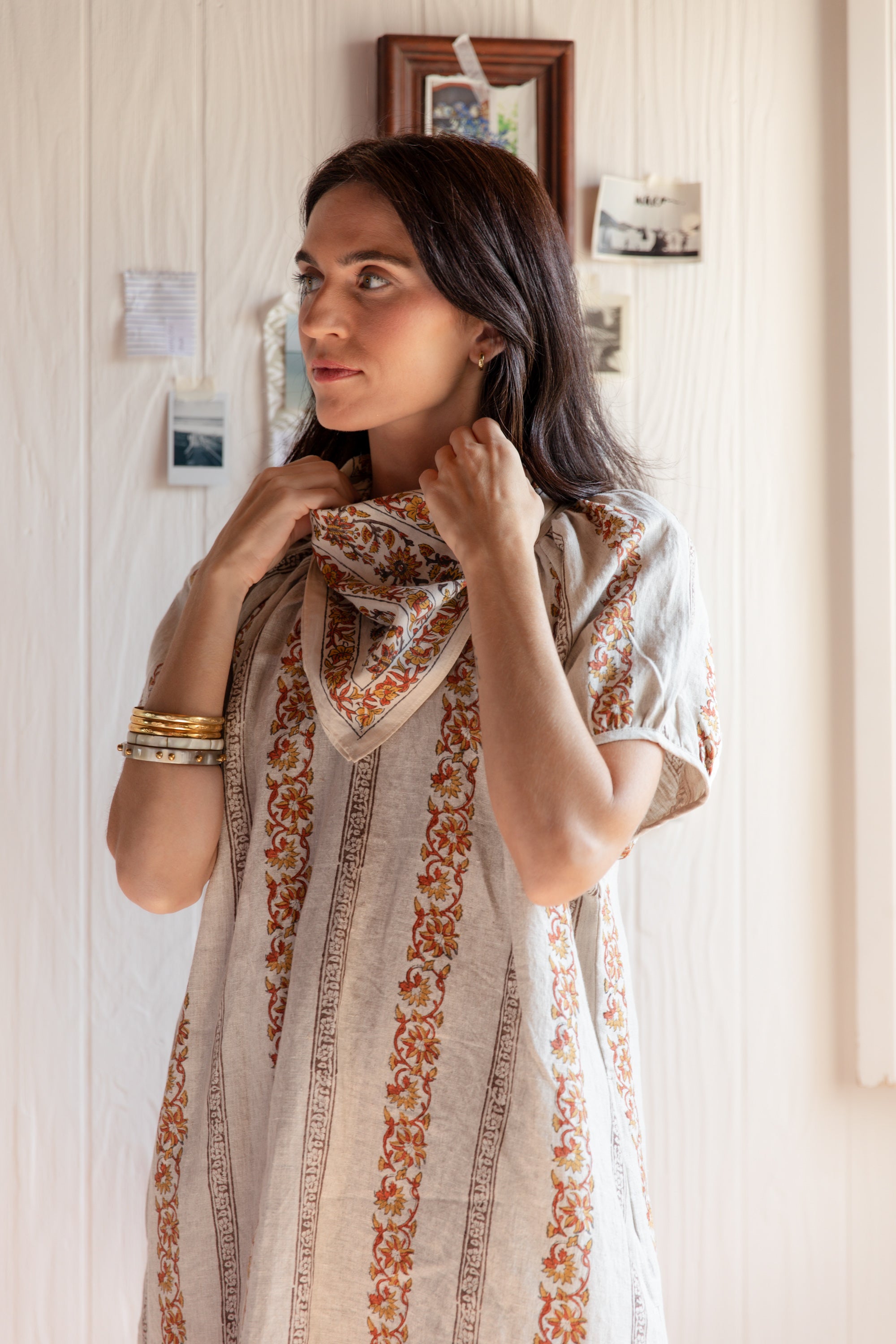 Cotton Bandana - Marigold Field