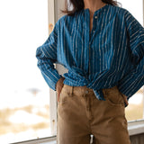 Cotton Sunset Shirt -Tide Lines