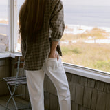 Cotton Sunset Shirt - Sawgrass Check