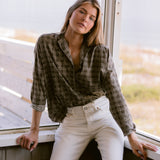 Cotton Sunset Shirt - Sawgrass Check