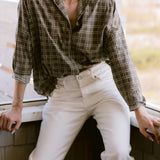 Cotton Sunset Shirt - Sawgrass Check