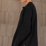 Linen Sunset Shirt - Black