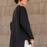 Linen Sunset Shirt - Black