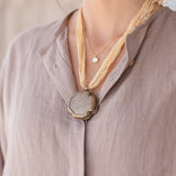 Linen Sunset Shirt - Driftwood