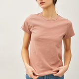 Garment Dyed Slub Tee - Clay