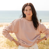 Crewneck Sweatshirt - Pink Salt