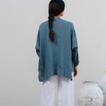 Becasa-Linen-Sunset-Shirt-Ocean-Green