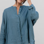 Becasa-Linen-Sunset-Shirt-Ocean-Green