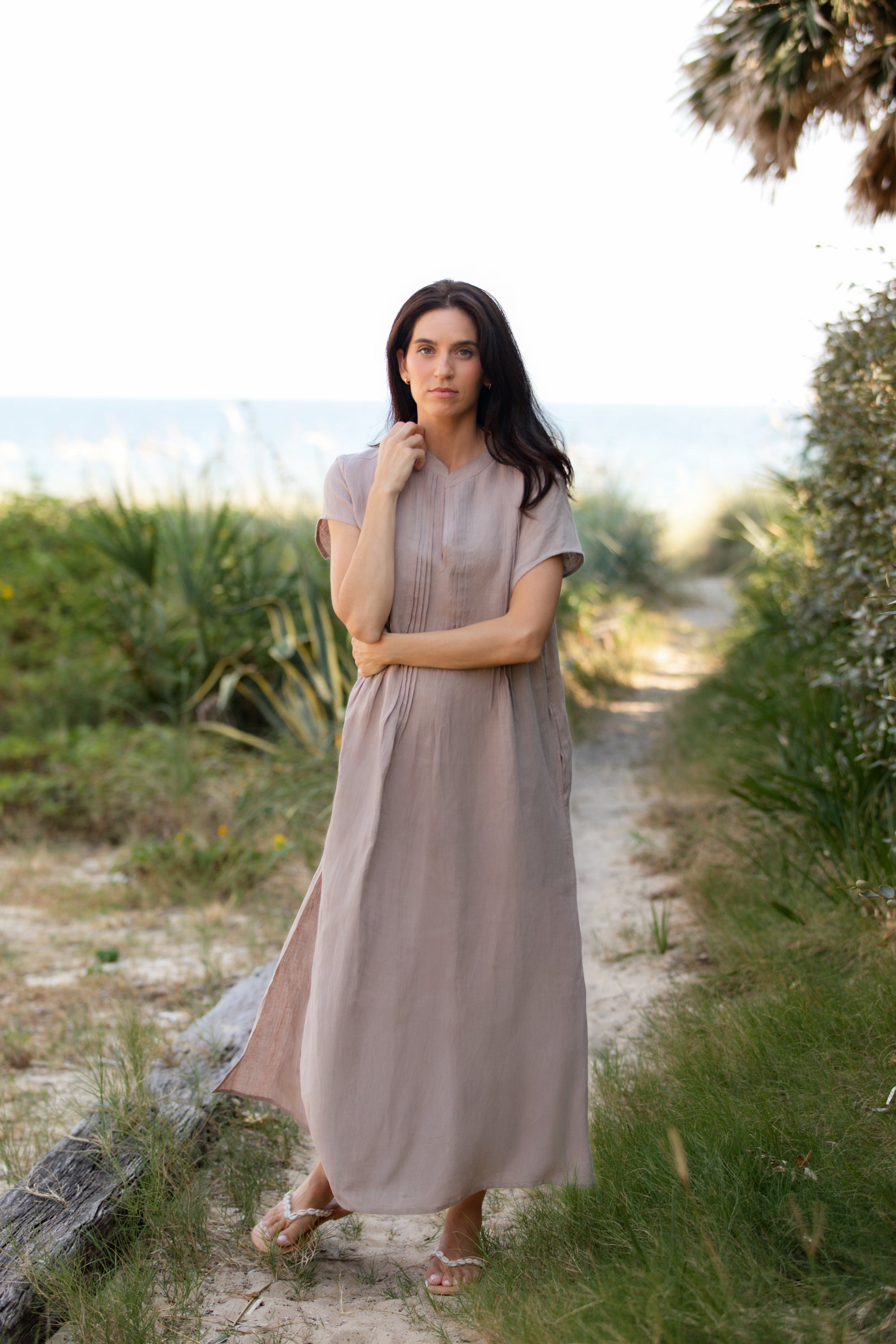 Lulu Maxi Dress - Driftwood