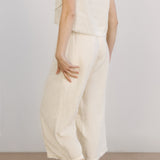 Regatta fringe pant egret