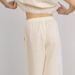 Regatta fringe pant egret