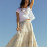 resort maxi skirt abbey stone flora