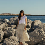 resort maxi skirt abbey stone flora