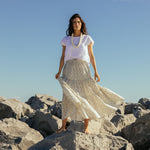 resort maxi skirt abbey stone flora