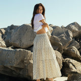 resort maxi skirt abbey stone flora