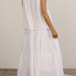 resort maxi skirt egret