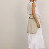 resort maxi skirt egret