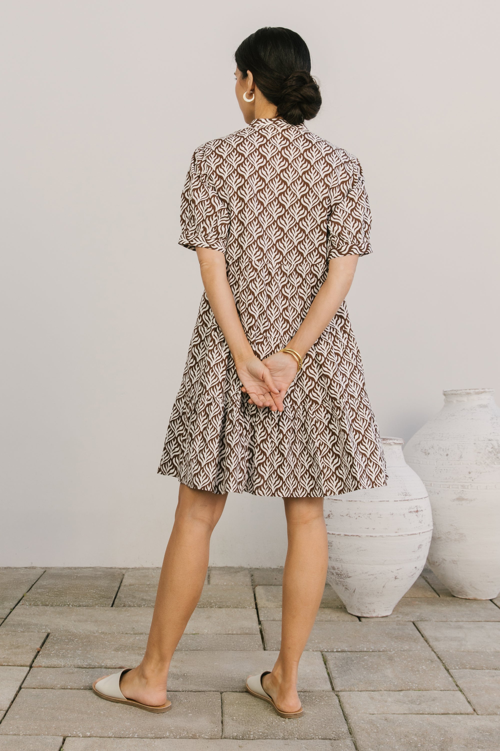 resort dress mini chocolate flora