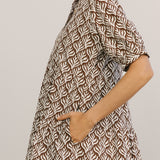 resort dress mini chocolate flora