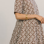 resort dress mini chocolate flora