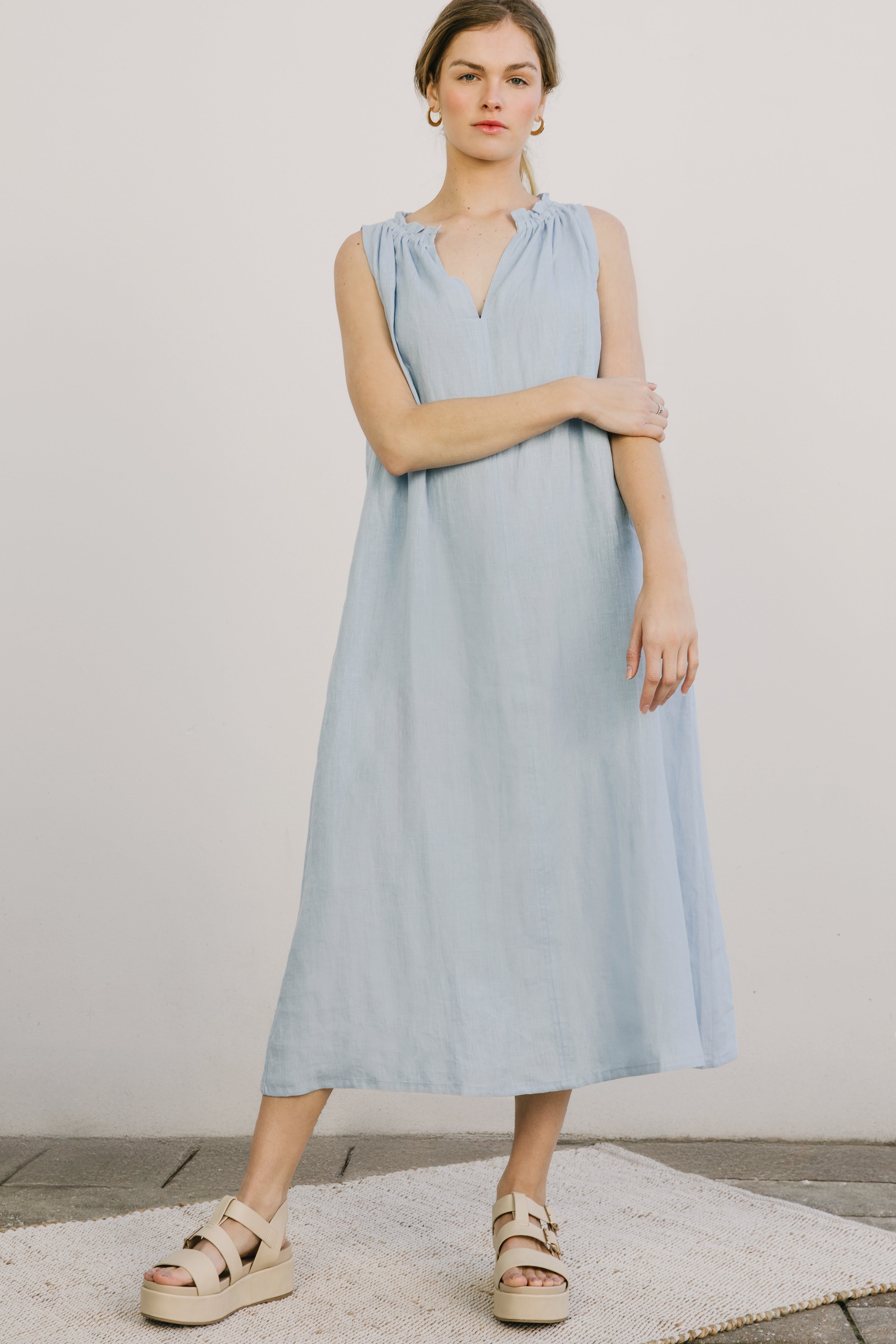 Betsy Maxi Dress - Skyway Blue