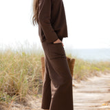 Becasa-Sunday-Cotton-Pant-Chocolate