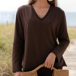 Becasa-Sunday-Cotton-Pullover-Chocolate