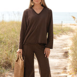 Becasa-Sunday-Cotton-Pullover-Chocolate