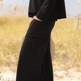 Becasa-SundayCotton-Pant-Black