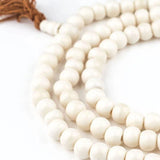 Becasa-White-Mala-Bead-Necklace