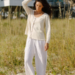 Becasa-porch-cardigan-Shellwhite