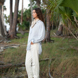 Easygoing Cotton Shirt - Harbor Stripe