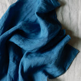 Linen Bandana - Harbor Blue