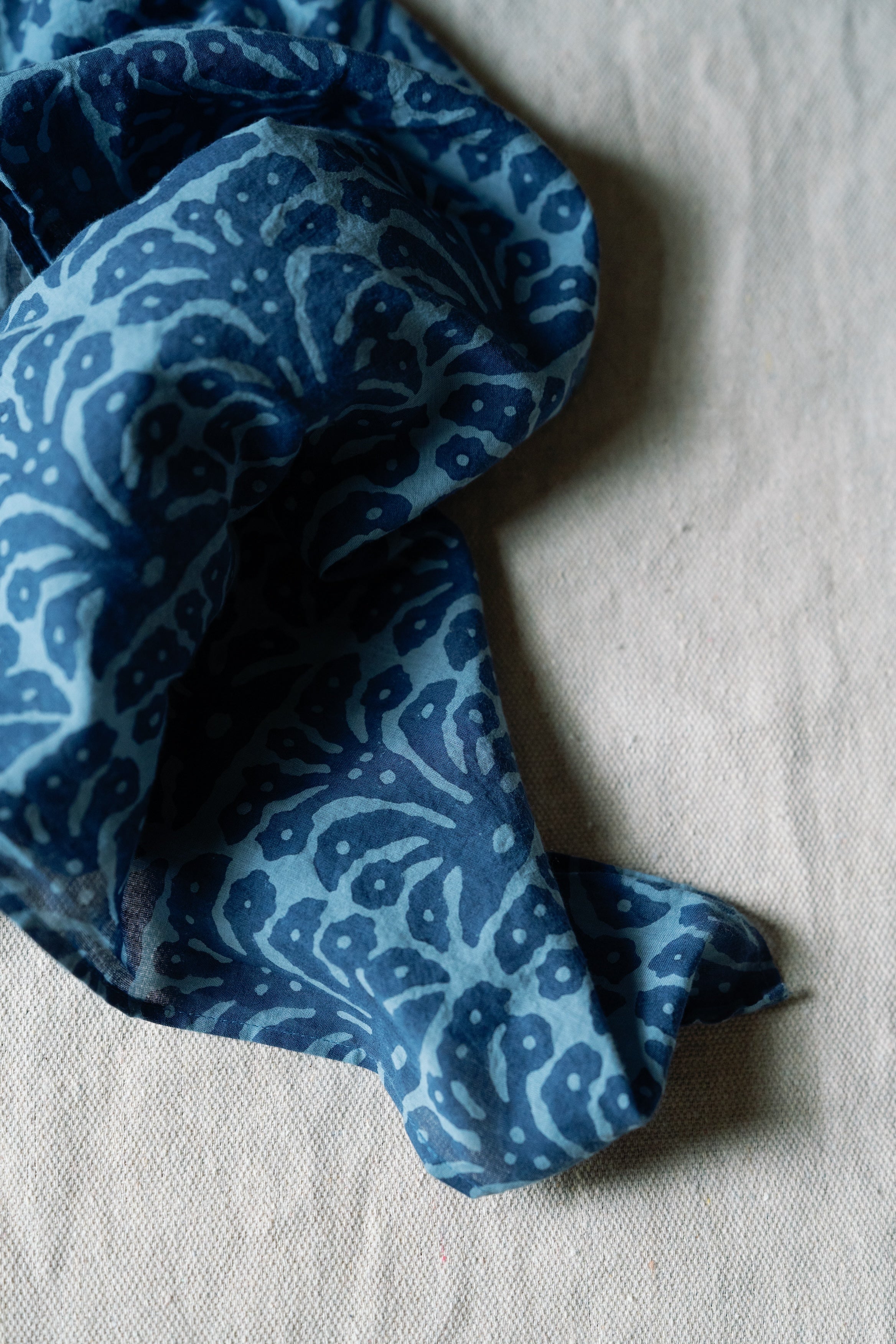 Indigo Vine Bandana