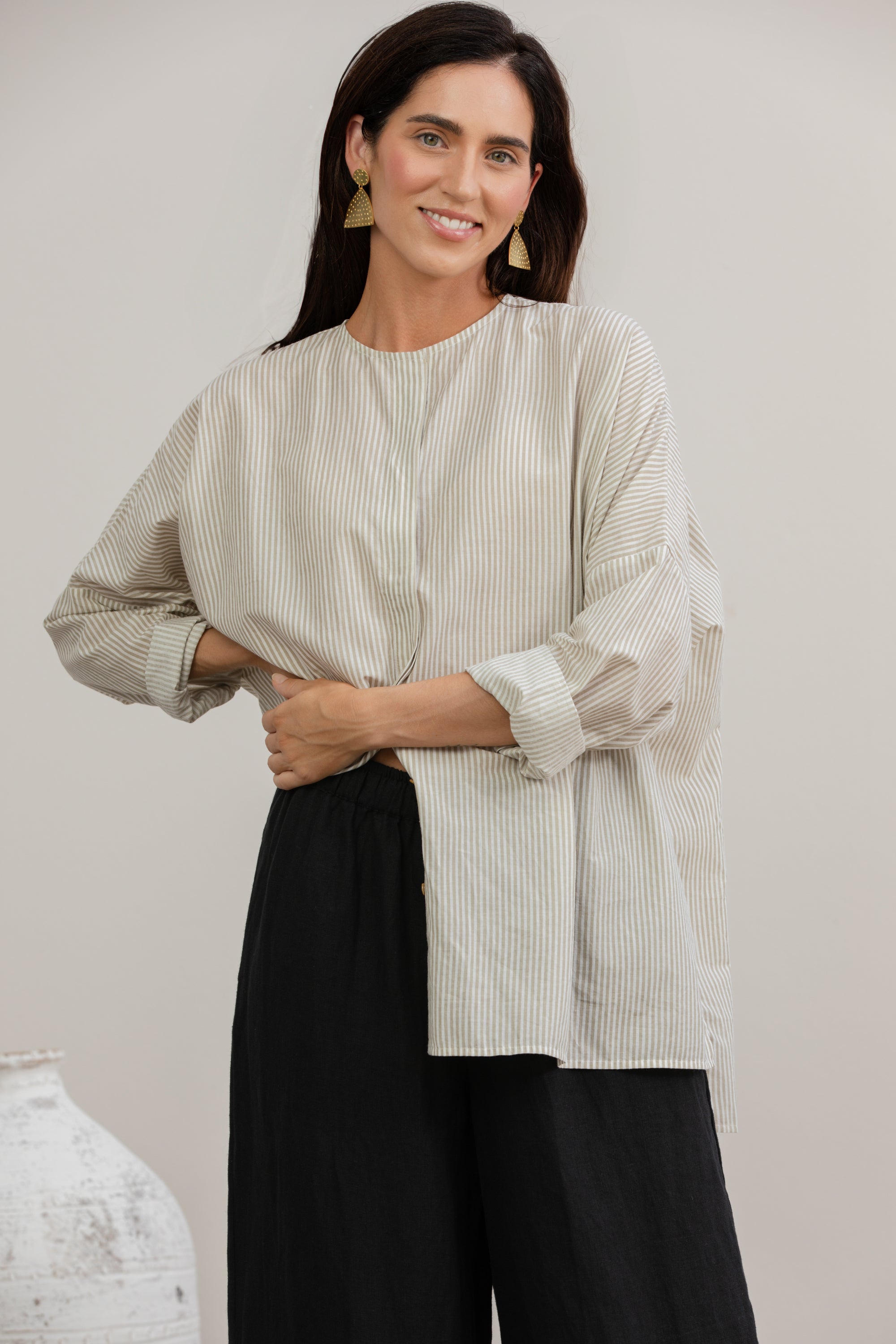 Becasa Cotton Sunset Shirt 