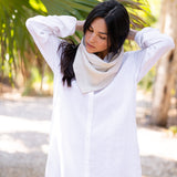 Linen Bandana - Natural