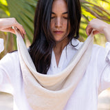 Linen Bandana - Natural