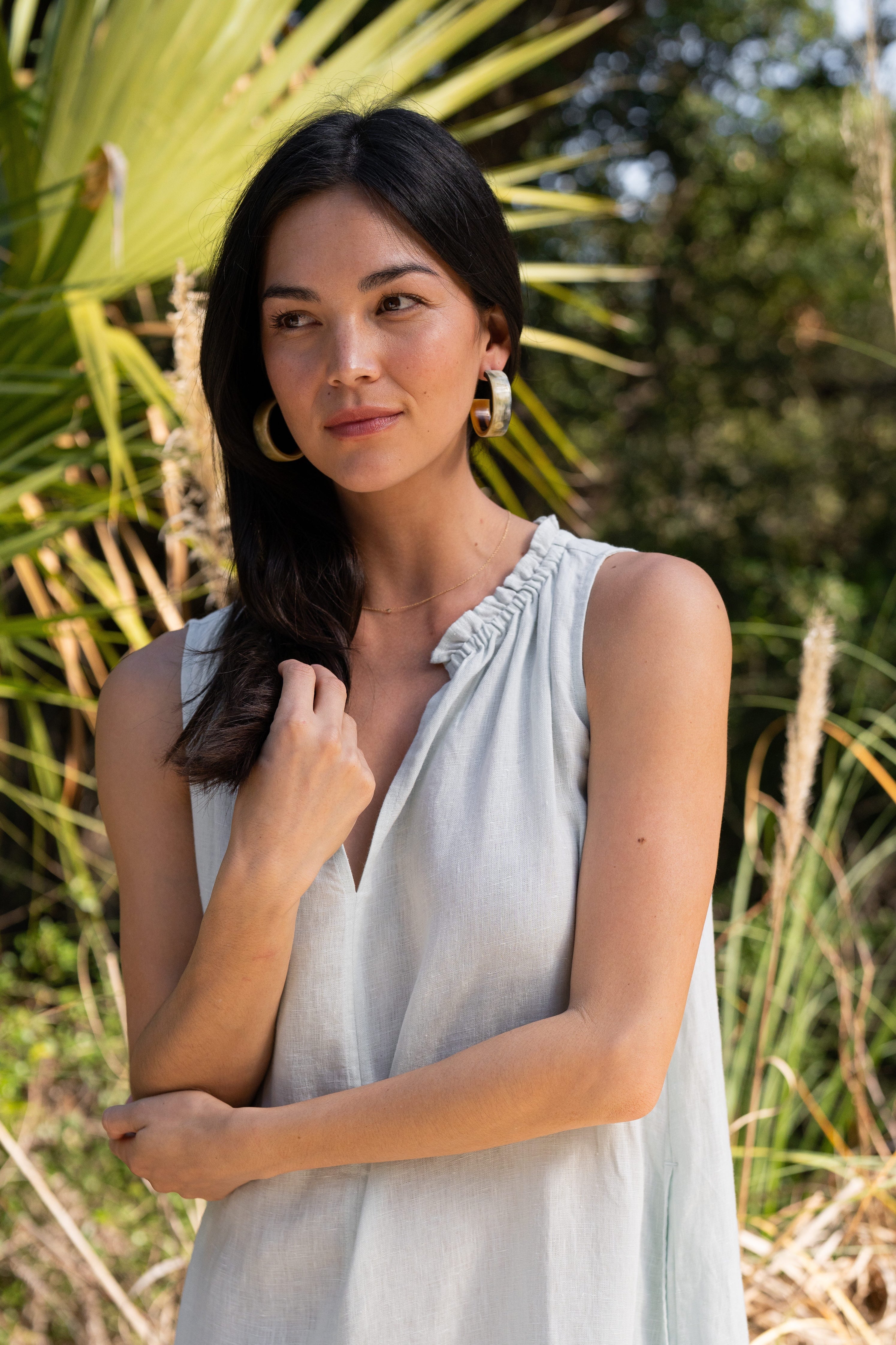 Betsy Maxi Dress - Blue Glass