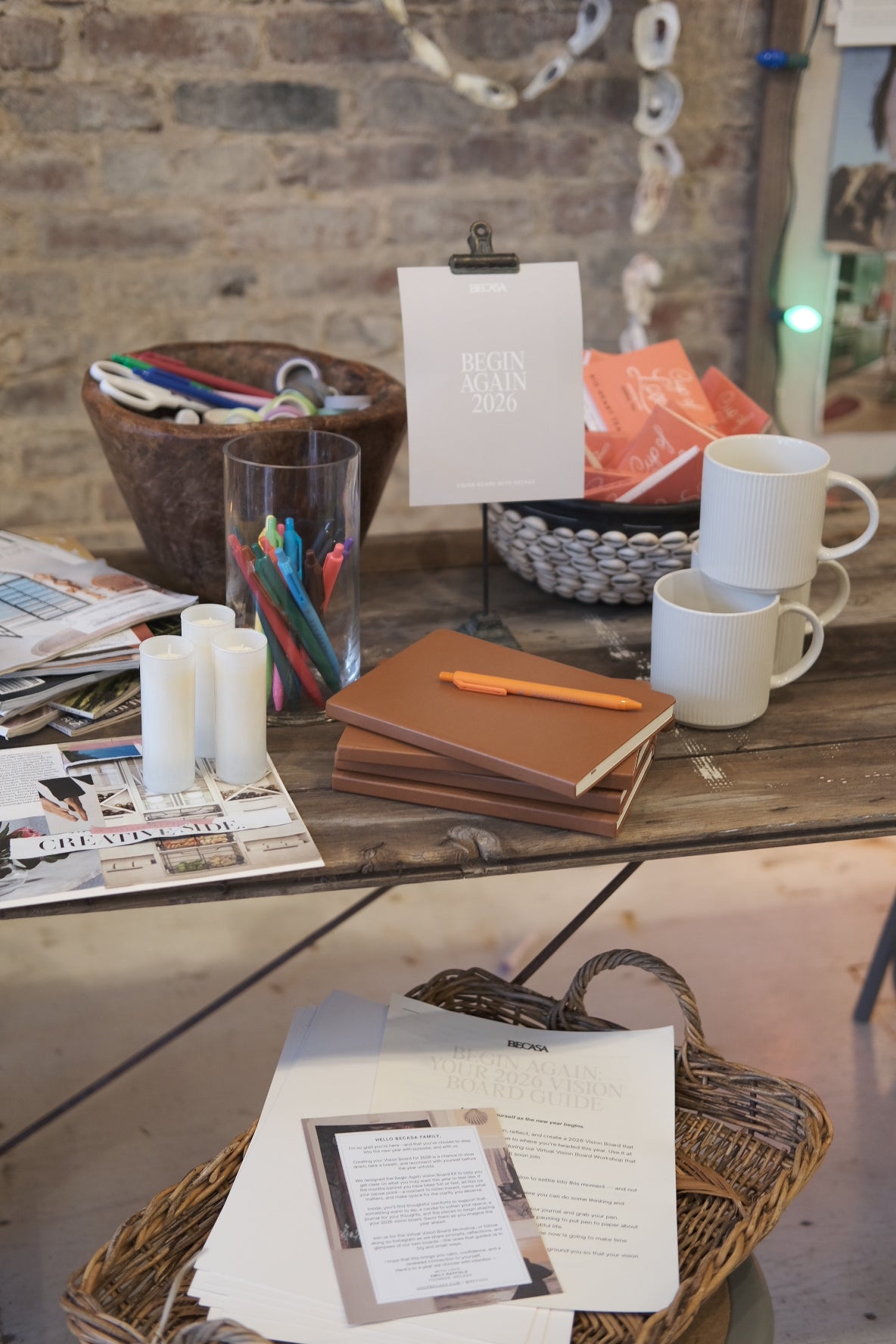 Begin Again: 2026 Vision Board Kit