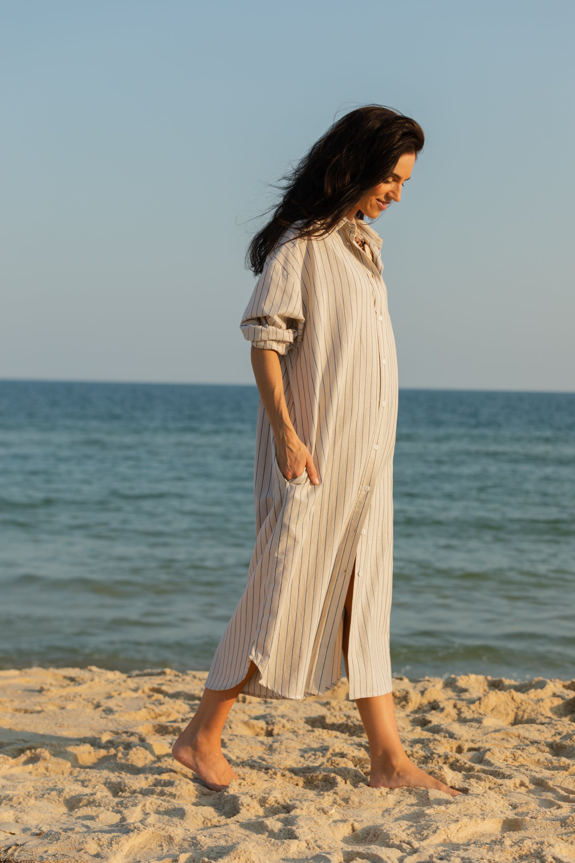 Easygoing-Cotton-Maxi-Dress-Emstripe 