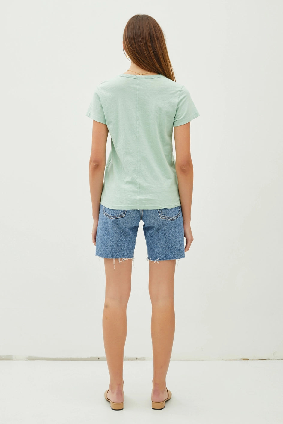 Garment Dyed Slub Tee WC