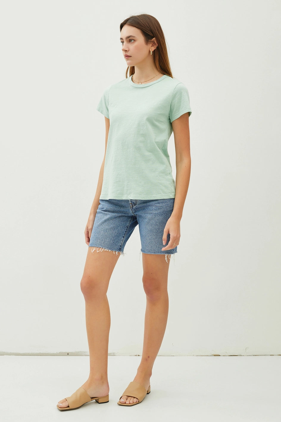 Garment Dyed Slub Tee WC