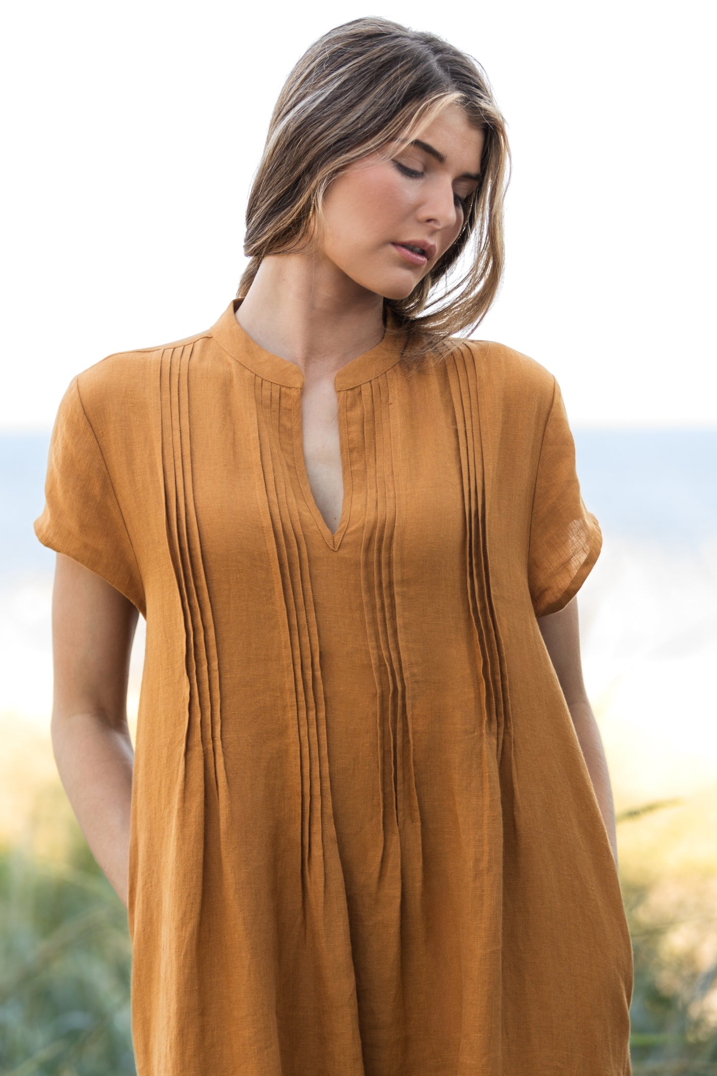 front detail Lulu maxi