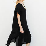 Mesh-Linen-Maxi-Black