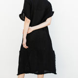 Mesh-Linen-Maxi-Black