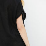 Mesh-Linen-Maxi-Black