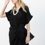 Mesh-Linen-Maxi-Black