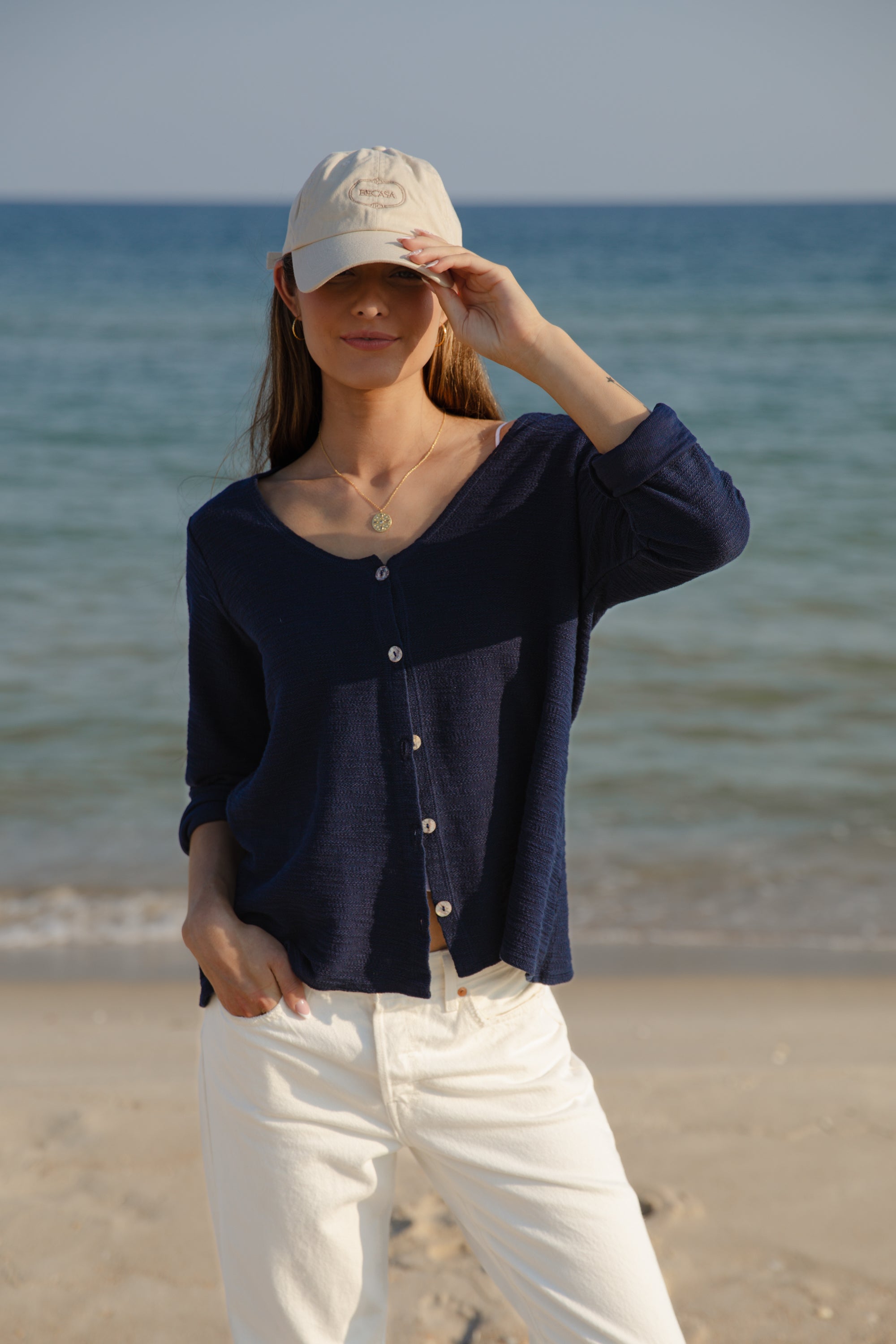 PORCH-CARDIGAN-Night-Navy