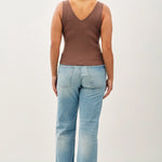 Plus Basic V-Neck Tank MC