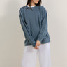 Slate blue- crewneck